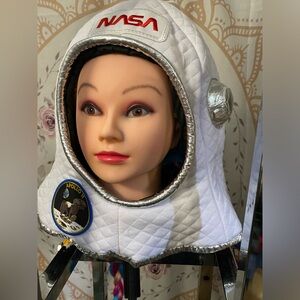 NWT Vintage Elope child’s costume play astronaut fabric helmet